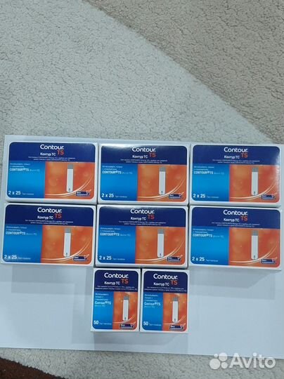 Тест полоски контур тс 50