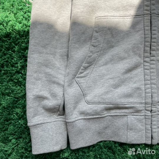 Толстовка Stone Island Zip Hoodie Grey