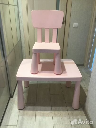 Набор детской мебели стол и стул