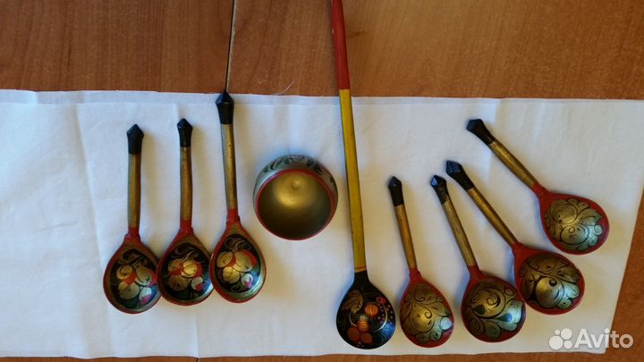 Ложки деревянные (Хохлома)