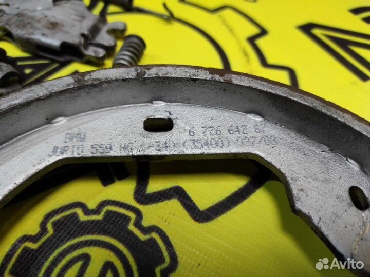 Механизм стояночного тормоза задний правый Bmw X5