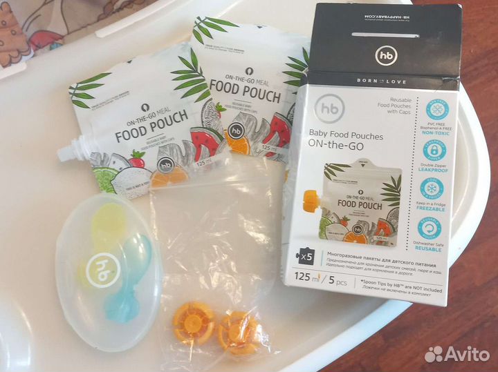 Многоразовые пакеты для детского питания