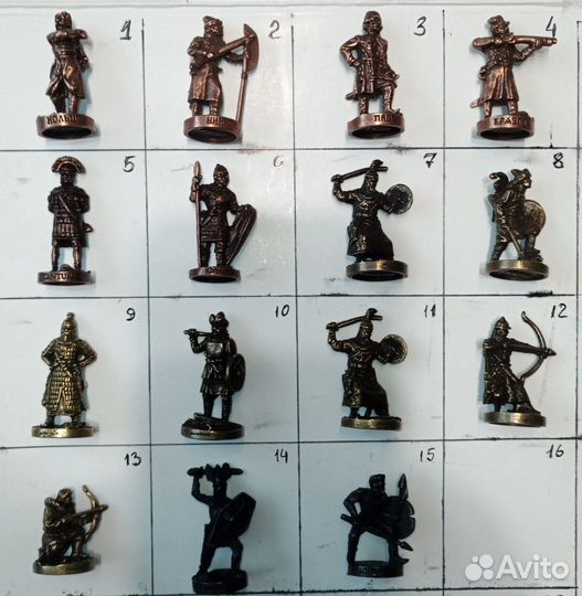 Солдатики из киндер Ландрин