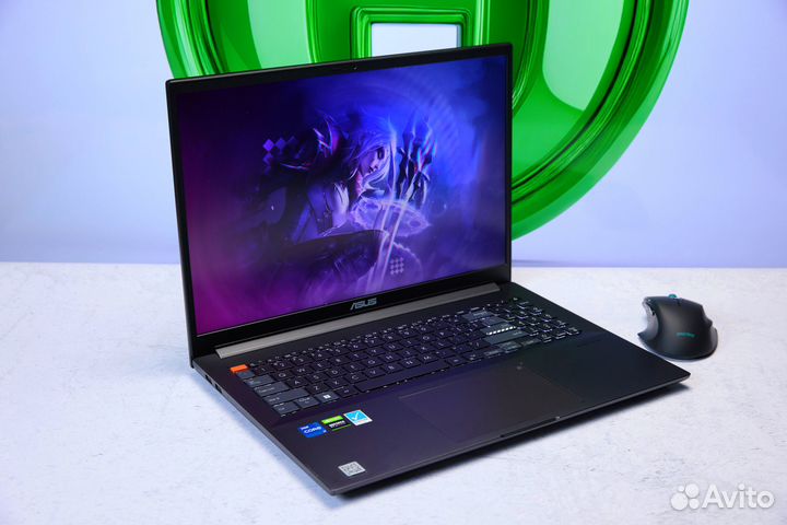 Мощный Asus Vivobook / RTX 3050 Ti / Core i7 / SSD