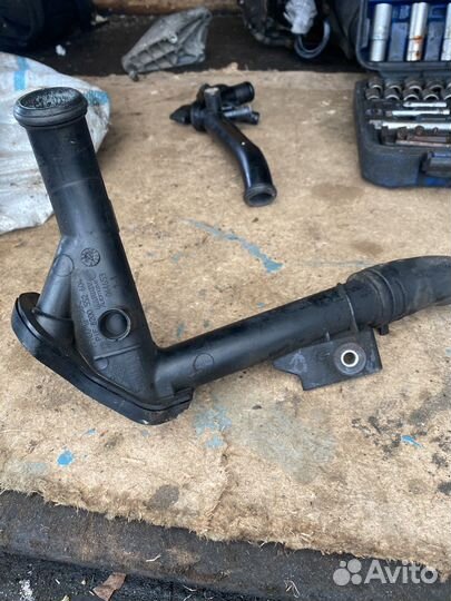 Рено патрубок охлаждения 1.5