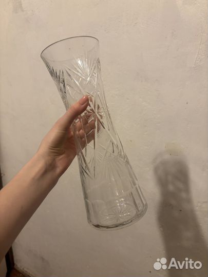 Хрустальные винтажные вазы посуда СССР