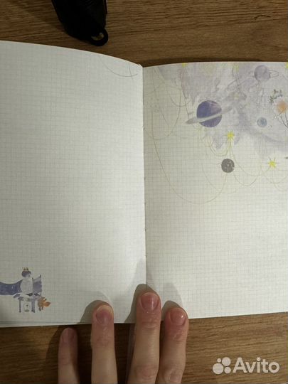 Очень красивый блокнот