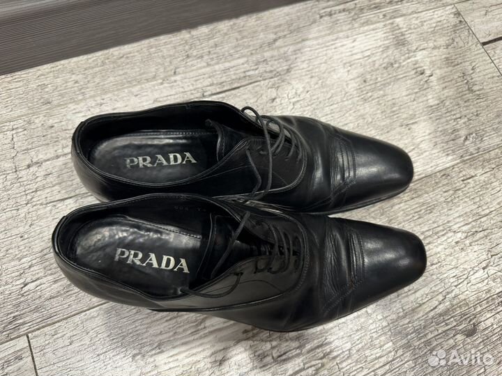 Туфли мужские Prada 41.5 оригинал