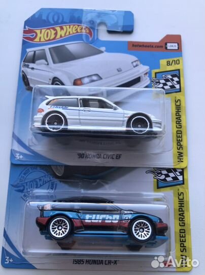Hot wheels Honda Хот Вилс Хонда лот 4 шт