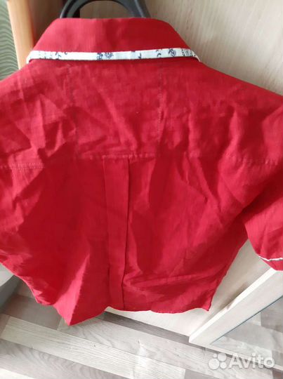 Летняя рубашка для мальчика