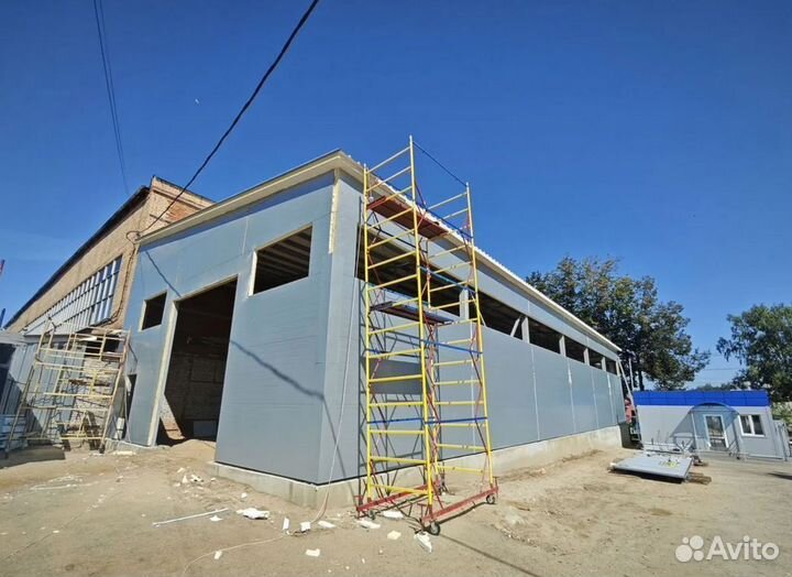 Строительство навесов, складов, ангаров