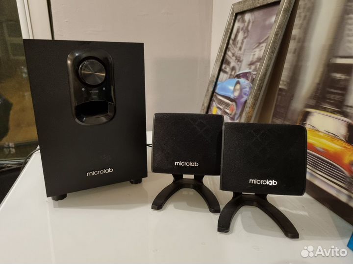 Колонки для компьютера с сабвуфером Microlab M-108