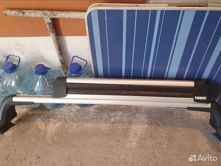 Дуги на крышу авто с креплениями сноуборд и лыжи