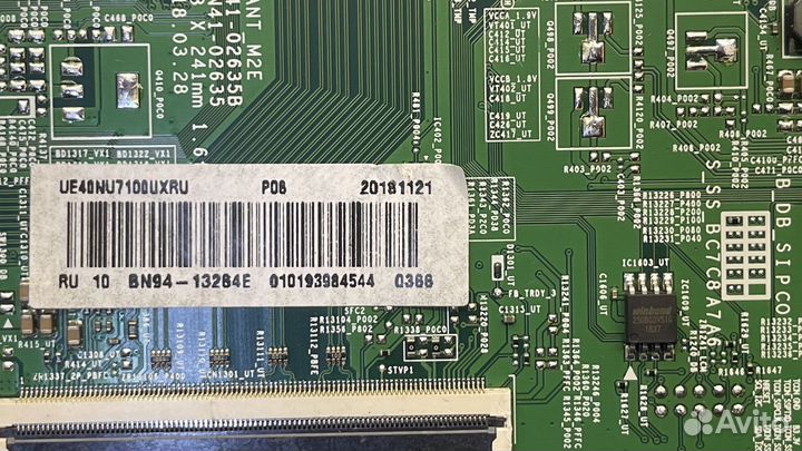 Материнские платы телевизоров Samsung