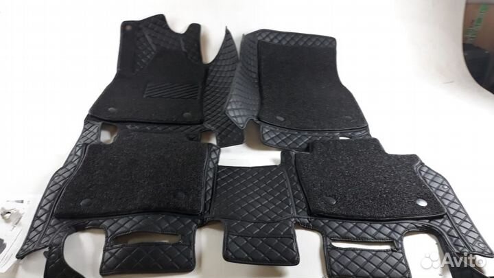 3D Коврики Mercedes Салон Багажник из Экокожи