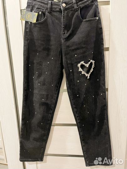 Джинсы mom Borlakova