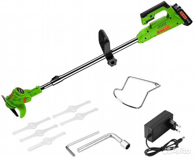 Триммер электрический Deko dktr21 аккум. 350Вт нер