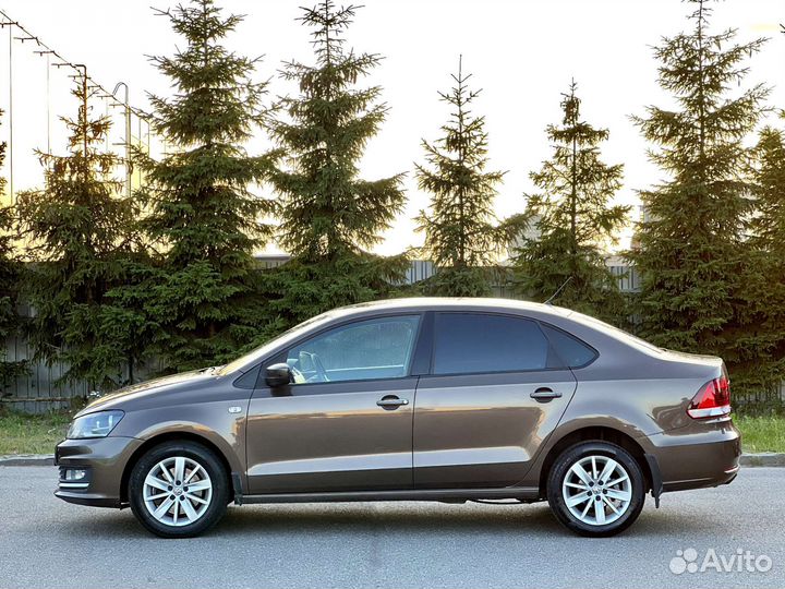 Volkswagen Polo 1.6 AT, 2016, 121 000 км