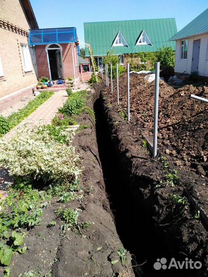 Услуги мини эксковатора