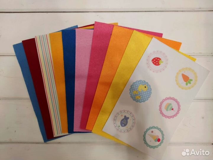 Фетр, замша и резина для изготовления игрушек