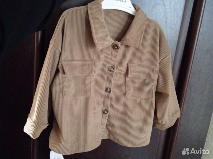 Костюм вельветовый на мальчика, девочку 2 г. Новый