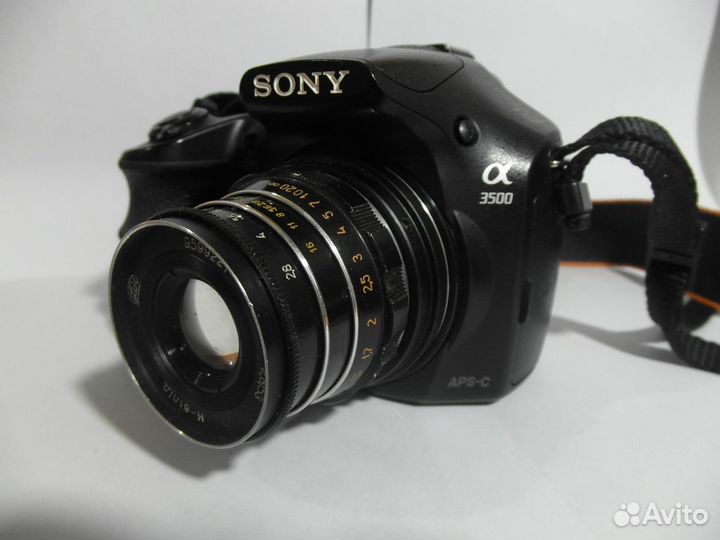 Sony a3500 + портретник