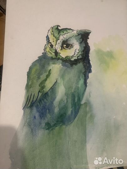 Акварельные рисунки