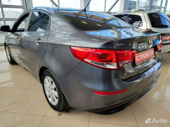 Kia Rio 1.6 МТ, 2016, 82 693 км