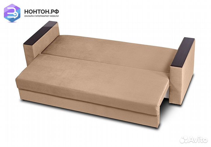 Диван еврокнижка Атланта бежевый