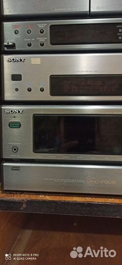 Музыкальный центр sony mhc p-909