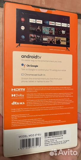 Xiaomi Mi TV Stick 4K EU