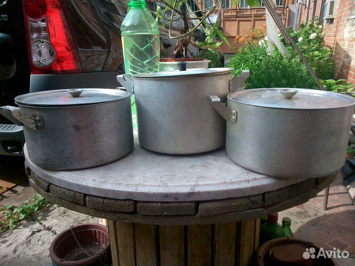 Кастрюли алюмминевые на 3 л. и 4 л