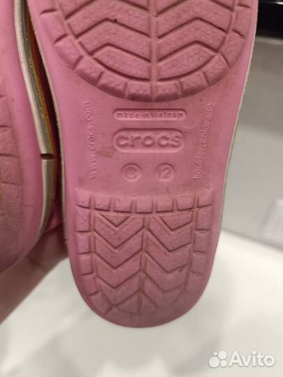 Сандалии crocs c 12. В отличном состоянии