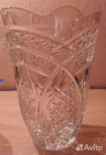 Ваза хрусталь,1975г автор Бердников В.И(антиквар)