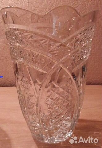 Ваза хрусталь,1975г автор Бердников В.И(антиквар)