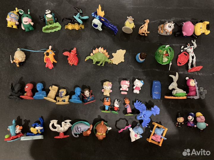 Игрушки из Киндера пакетом