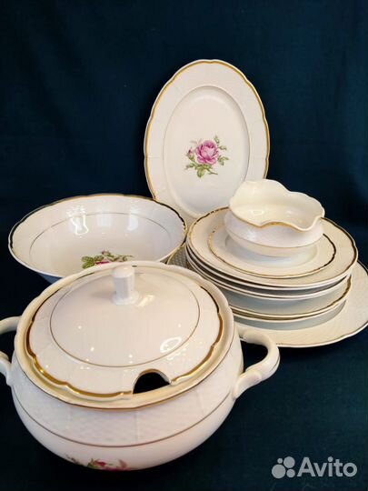 Столовый сервиз Роза, Чехословакия