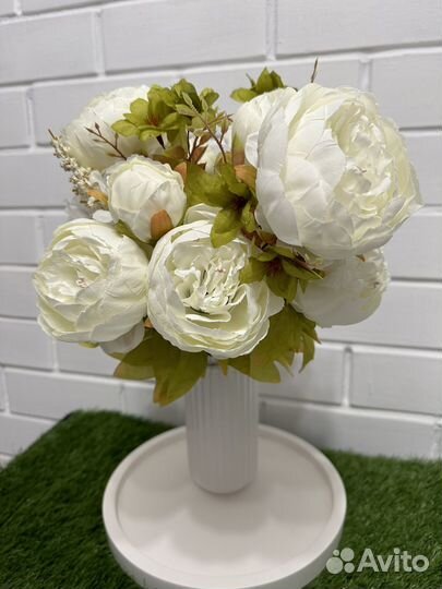 Искусственные цветы пионы
