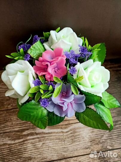 Букеты из мыла ручной работы