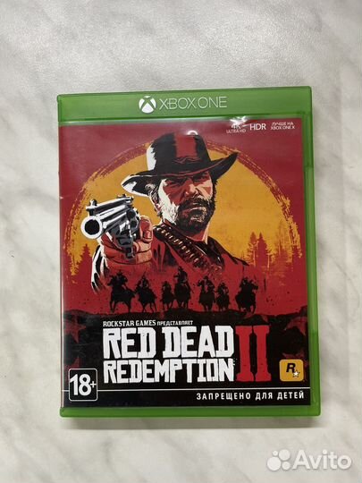 Red dead redemption 2 xbox диск