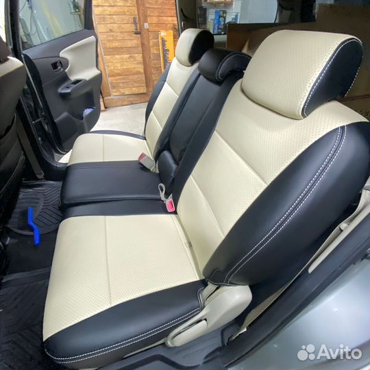 Авточехлы японские Toyota Wish серии platinum