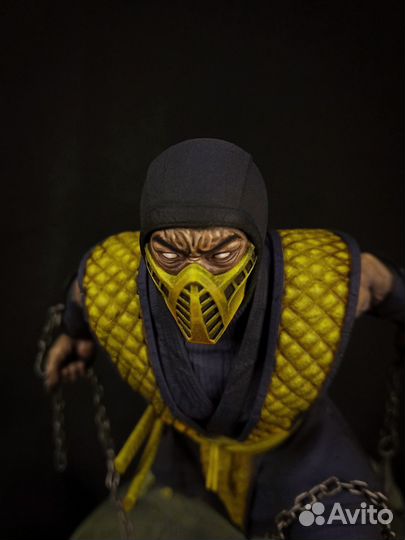 Mortal Kombat Scorpion коллекционная фигурка