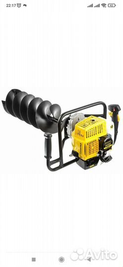 Аренда мотобура 200 шнек