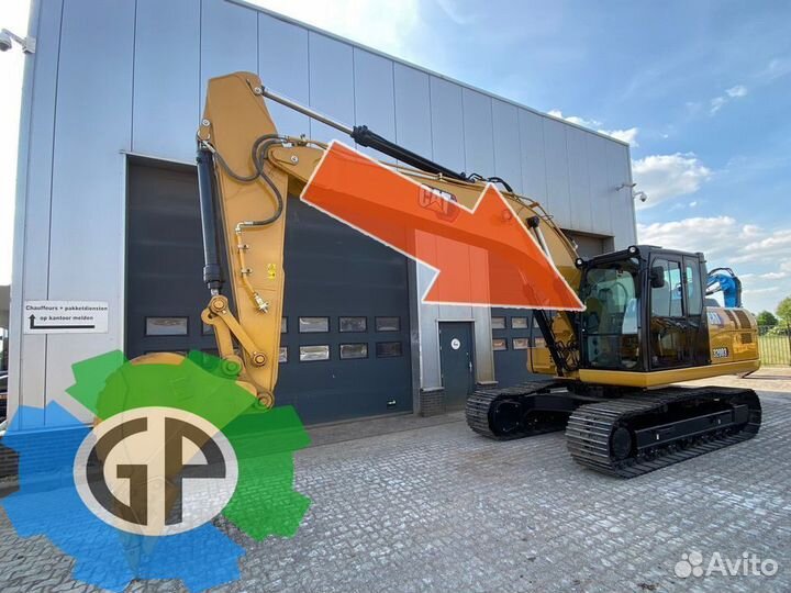 Стекло лобовое для caterpillar 323(новая кабина)