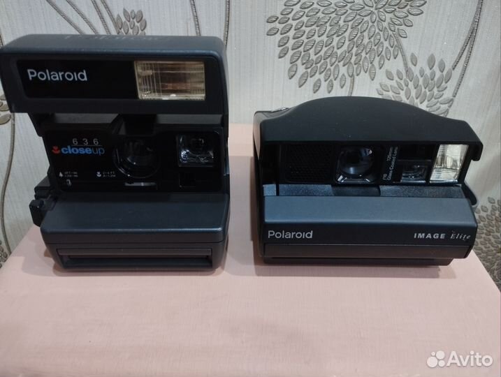 Фотоаппарат polaroid 2 штуки