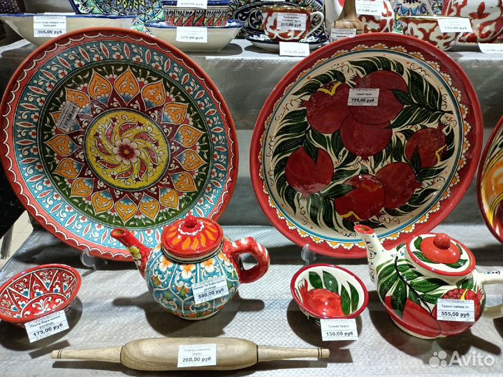 Восточная керамическая посуда в ассортименте