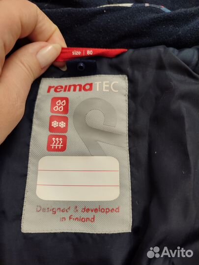 Куртка зимняя для девочки reima 80