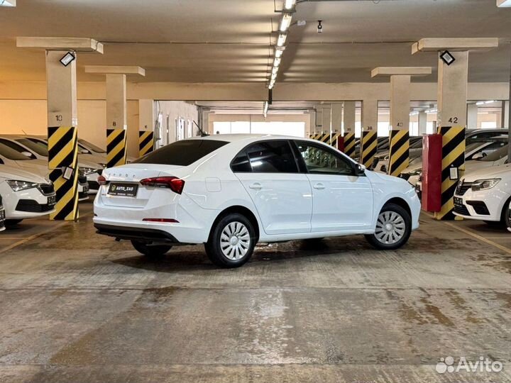 Skoda Rapid 1.6 AT, 2022, 100 245 км
