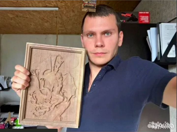 Фрезерный станок по дереву и двп с чпу