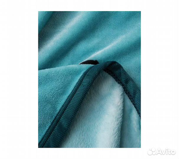 Покрывало Funfur Коты 180х200 см Голубой